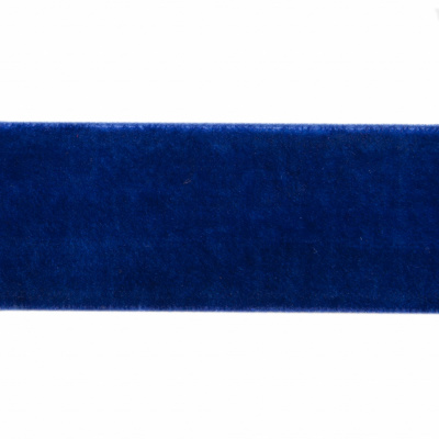 Лента бархатная нейлон, шир.25 мм, (упак. 45,7м), цв.74-василек - купить в Улан-Удэ. Цена: 981.09 руб.