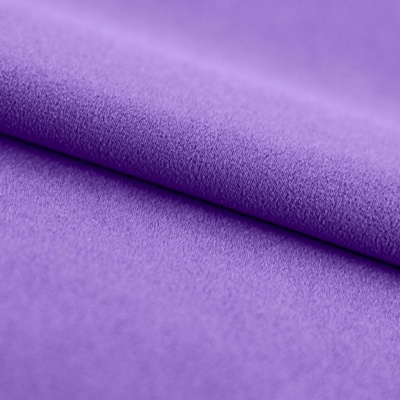 Креп стрейч Амузен 17-3323, 85 гр/м2, шир.150см, цвет фиолетовый - купить в Улан-Удэ. Цена 196.05 руб.