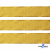 Лента парча 3333, шир. 33 мм/уп. 33+/-0,5 м, цвет т.золото - купить в Улан-Удэ. Цена: 178.13 руб.