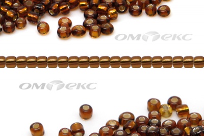 Бисер (SL) 11/0 ( упак.100 гр) цв.53 - коричневый - купить в Улан-Удэ. Цена: 53.34 руб.