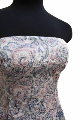 Ткань костюмная (принт) T007 4#, 270 гр/м2, шир.150см - купить в Улан-Удэ. Цена 610.65 руб.