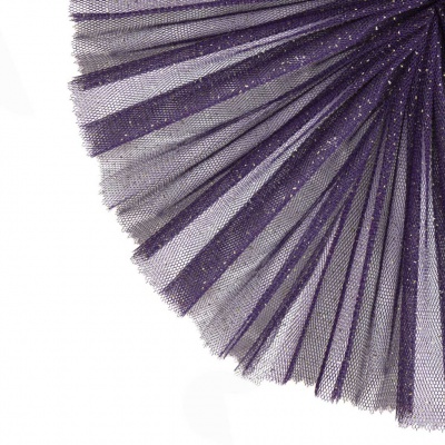 Сетка Глиттер, 24 г/м2, шир.145 см., пурпурный - купить в Улан-Удэ. Цена 117.24 руб.