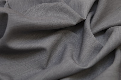 Костюмная ткань с вискозой "Флоренция", 195 гр/м2, шир.150см, цвет св.серый - купить в Улан-Удэ. Цена 491.97 руб.