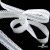 Резинка бельевая ажурная #6185, шир.16 мм, цв.белый - купить в Улан-Удэ. Цена: 13.72 руб.