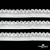 Резинка бельевая ажурная #123-11, шир.11 мм, цв.белый - купить в Улан-Удэ. Цена: 7.23 руб.
