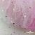 Сетка Фатин Глитер Спейс, 12 (+/-5) гр/м2, шир.150 см, 16-12/розовый - купить в Улан-Удэ. Цена 202.08 руб.