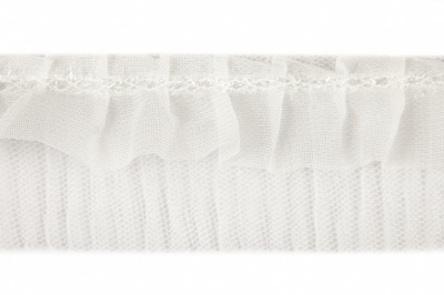 Тесьма плетеная "Рюш" №1, упак. 45,72 м - купить в Улан-Удэ. Цена: 46.82 руб.