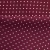 Креп стрейч Амузен, 85 г/м2, 19-2024 (темный рубин)/белый мелкий горох, шир.150 см - купить в Улан-Удэ. Цена 220.50 руб.