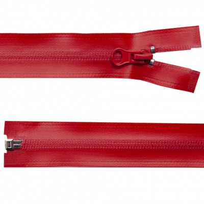 Молния водонепроницаемая PVC Т-7, 90 см, разъемная, цвет (820) красный - купить в Улан-Удэ. Цена: 61.18 руб.