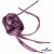 Шнурки #107-01, плоские 130 см, цв.розовый металлик - купить в Улан-Удэ. Цена: 35.45 руб.