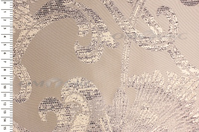 Портьерная ткань J90155, col.0205-бежевый (310 см) - купить в Улан-Удэ. Цена 778.99 руб.