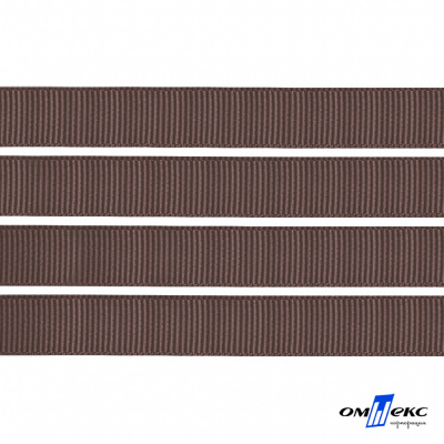 Репсовая лента 005, шир. 6 мм/уп. 50+/-1 м, цвет коричневый - купить в Улан-Удэ. Цена: 88.45 руб.