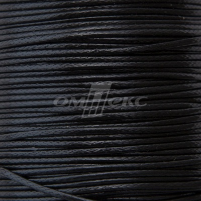 Шнур вощенный (25+/-1ярд) черный  - купить в Улан-Удэ. Цена: 104.42 руб.