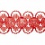 140-Кружево капрон 15мм цв.13-красный - купить в Улан-Удэ. Цена: 4.21 руб.
