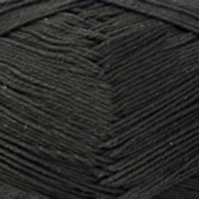 Пряжа "Бонди", 100% имп.мерсеризованный хлопок, 100гр, 270м, цв.003-черный - купить в Улан-Удэ. Цена: 140.88 руб.