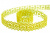 Тесьма кружевная 0621-1567, шир. 15 мм/уп. 20+/-1 м, цвет 017-жёлтый - купить в Улан-Удэ. Цена: 466.97 руб.