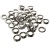 Люверсы, металлические/20мм/никель (упак.1000 шт) - купить в Улан-Удэ. Цена: 1 587.60 руб.