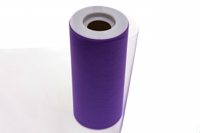 Фатин в шпульках 16-85, 10 гр/м2, шир. 15 см (в нам. 25+/-1 м), цвет фиолетовый - купить в Улан-Удэ. Цена: 100.69 руб.