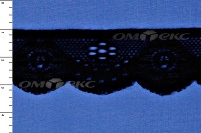 Кружево эластичное узкое арт.3091/25мм/черное - купить в Улан-Удэ. Цена: 8.98 руб.