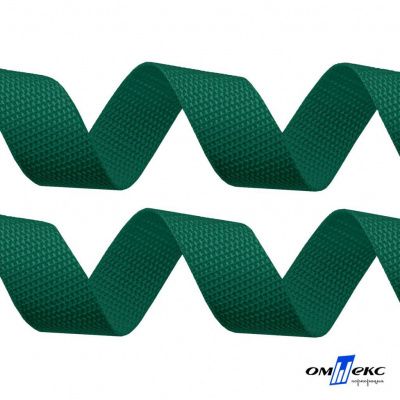 Зелёный- цв.876 -Текстильная лента-стропа 550 гр/м2 ,100% пэ шир.40 мм (боб.50+/-1 м) - купить в Улан-Удэ. Цена: 637.68 руб.