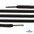 Шнурки #106-09, круглые 130 см, цв.чёрный - купить в Улан-Удэ. Цена: 21.92 руб.