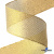 Лента металлизированная "ОмТекс", 50 мм/уп.22,8+/-0,5м, цв.- золото - купить в Улан-Удэ. Цена: 149.71 руб.