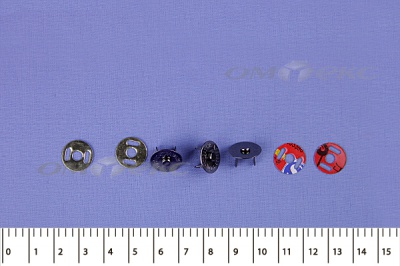 Кнопки магнитные МКМ-02, диам. 18 мм, чёрный никель - купить в Улан-Удэ. Цена: 14.49 руб.
