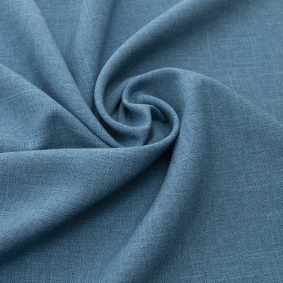 Ткань костюмная габардин "Меланж" 6107А, 172 гр/м2, шир.150см, цвет голубой - купить в Улан-Удэ. Цена 296.19 руб.