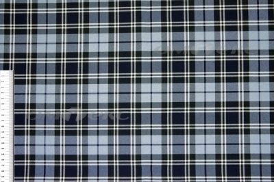 Ткань костюмная клетка Т7274 2004, 220 гр/м2, шир.150см, цвет т.синий/гол/бел - купить в Улан-Удэ. Цена 