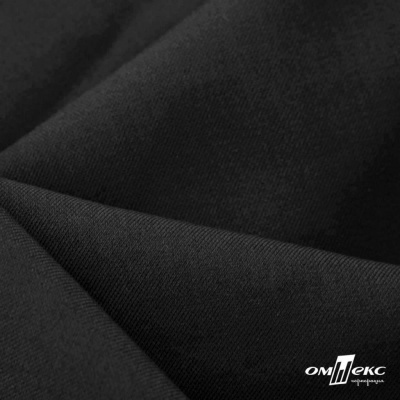 Ткань костюмная Зара, 92%P 8%S, BLACK, 200 г/м2, шир.150 см - купить в Улан-Удэ. Цена 325.28 руб.