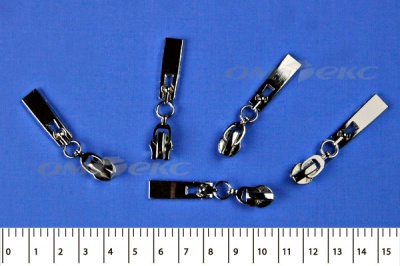 Слайдер декоративный, металлический №1/спираль Т7/никель - купить в Улан-Удэ. Цена: 6.29 руб.