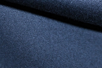 Ткань костюмная 8874/3, цвет темно-синий, 100% полиэфир - купить в Улан-Удэ. Цена 433.60 руб.