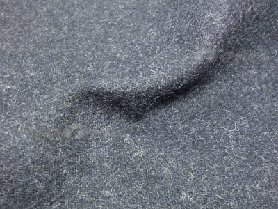 Ткань костюмная п/шерсть №2096-2-2, 300 гр/м2, шир.150см, цвет т.серый - купить в Улан-Удэ. Цена 517.53 руб.