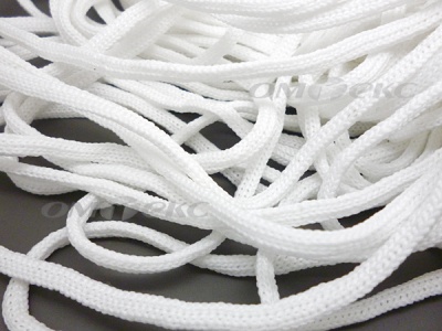 Шнур В-036 4 мм мелкое плетение 100 м белый - купить в Улан-Удэ. Цена: 2.02 руб.