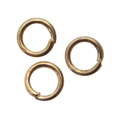Кольцо  соединительное для бижутерии 4 мм, цв.-золото - купить в Улан-Удэ. Цена: 0.41 руб.