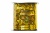 Пайетки "ОмТекс" на нитях, SILVER SHINING, 6 мм F / упак.91+/-1м, цв. 48 - золото - купить в Улан-Удэ. Цена: 356.19 руб.