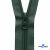Спиральная молния Т5 890, 80 см, автомат, цвет т.зелёный - купить в Улан-Удэ. Цена: 16.61 руб.