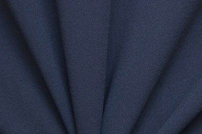Костюмная ткань с вискозой "Бриджит", 210 гр/м2, шир.150см, цвет т.синий - купить в Улан-Удэ. Цена 564.96 руб.