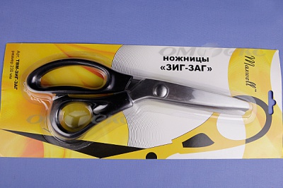 Ножницы ЗИГ-ЗАГ "MAXWELL" 230 мм - купить в Улан-Удэ. Цена: 1 041.25 руб.