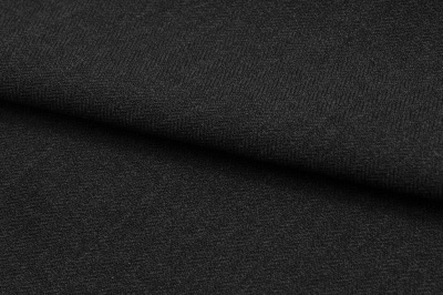 Ткань костюмная 21699 1144/1178, 236 гр/м2, шир.150см, цвет чёрный - купить в Улан-Удэ. Цена 455.40 руб.