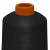 Нитки текстурированные кручёные, намот. 15 000 м, цвет чёрный - купить в Улан-Удэ. Цена: 237.24 руб.