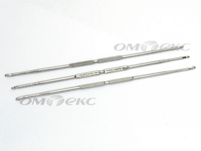 Крючок вязальный двустор.(2,25-3мм) - купить в Улан-Удэ. Цена: 89.86 руб.