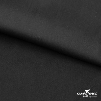 Ткань сорочечная Темза, 80%полиэстр 20%вискоза, 120 г/м2 ш.150 см, цв.черный - купить в Улан-Удэ. Цена 269.93 руб.