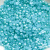 0404-5146-Полубусины пластиковые круглые "ОмТекс", 6 мм, (уп.50гр=840+/-5шт), цв.086-бл.бирюза - купить в Улан-Удэ. Цена: 63.86 руб.