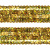 Тесьма с пайетками D16, шир. 20 мм/уп. 25+/-1 м, цвет золото - купить в Улан-Удэ. Цена: 778.19 руб.