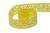 Тесьма кружевная 0621-1059, шир. 20 мм/уп. 20+/-1 м, цвет 017-жёлтый - купить в Улан-Удэ. Цена: 507.67 руб.