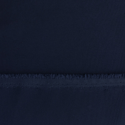 Костюмная ткань "Элис", 220 гр/м2, шир.150 см, цвет т.синий - купить в Улан-Удэ. Цена 308 руб.