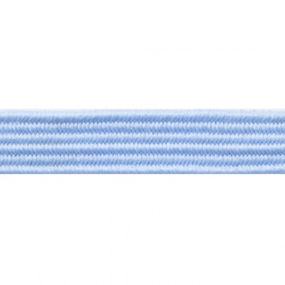 Резиновые нити с текстильным покрытием, шир. 6 мм ( упак.30 м/уп), цв.- 108-голубой - купить в Улан-Удэ. Цена: 155.22 руб.