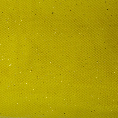 Сетка Глиттер, 24 г/м2, шир.145 см., желтый - купить в Улан-Удэ. Цена 117.24 руб.