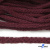 Шнур плетеный d-6 мм круглый, 70% хлопок 30% полиэстер, уп.90+/-1 м, цв.1070-бордовый - купить в Улан-Удэ. Цена: 588 руб.